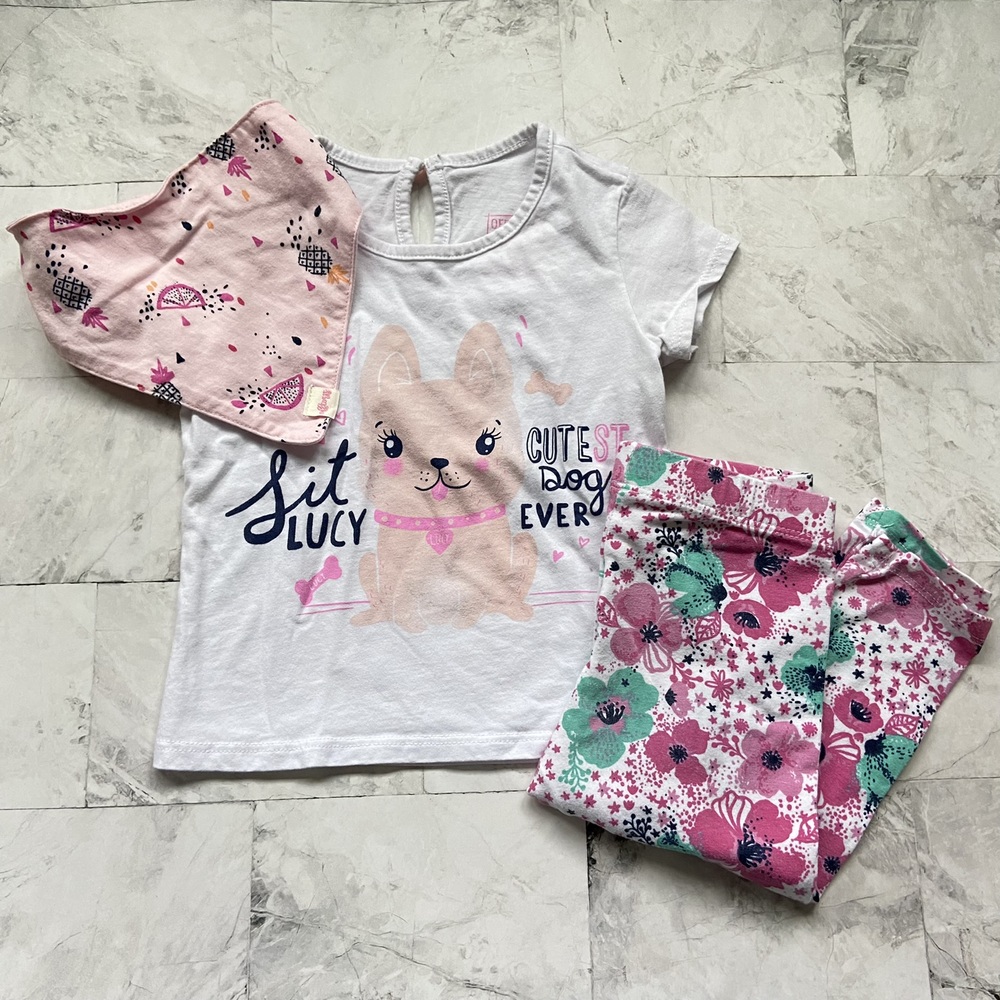 Lucy Dog Shirt and Leggings Set